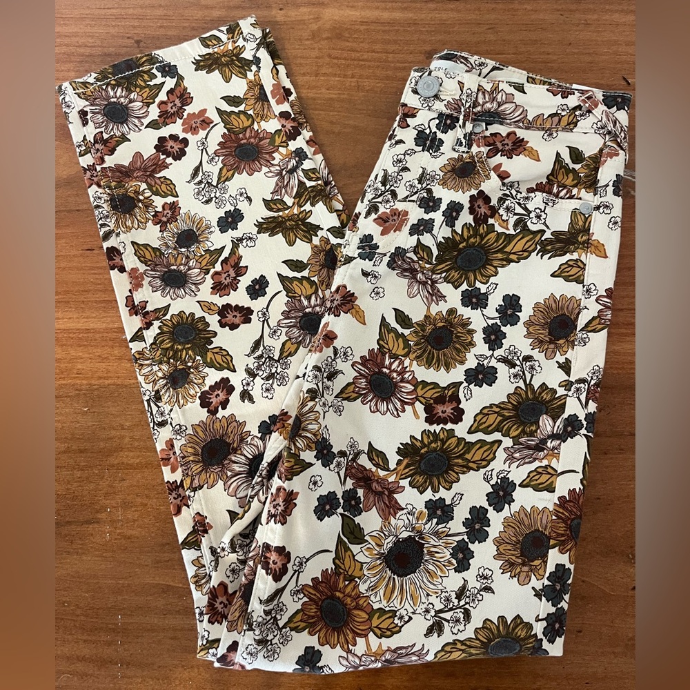 Cleo + Wolf Printed Jeans